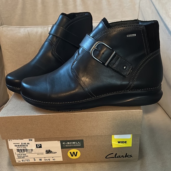 Leather upper boots size 9W - Picture 3 of 3